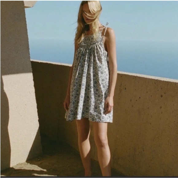 Doen Majorie floral mini dress NEW - Picture 1 of 6